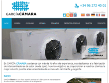 Tablet Screenshot of garciacamara.com